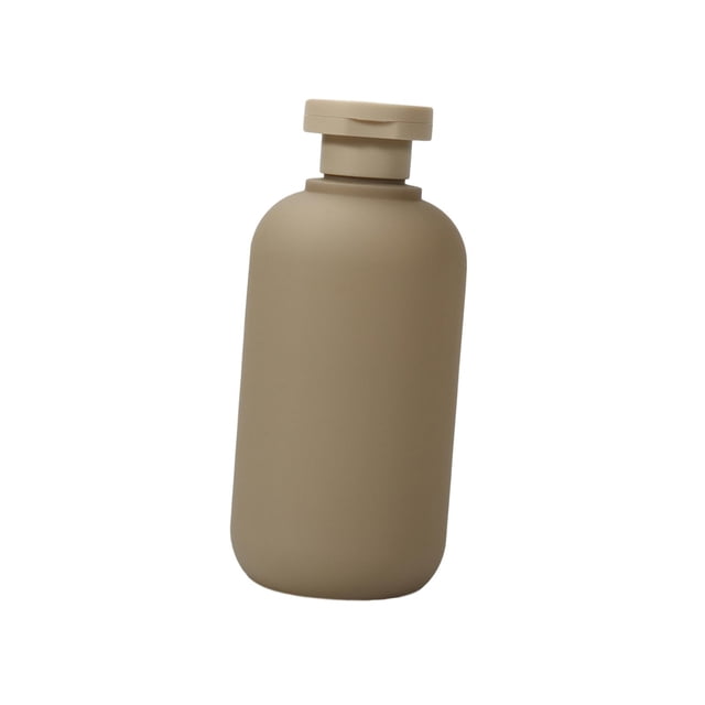 Contenedores de almacenamiento de embalaje de maquillaje cosmético, botellas exprimibles para loción Gris 300ml jinwen Botella de gel de ducha
