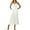 White, variant on Women's Summer Casual Spaghetti Straps Sleeveless V Neck Cutout High Waist Wide Leg Jumpsuits Rompers with Pockets