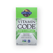 Garden of Life Raw B Complex Vitamin Code - 60 Vegan Capsules 2/25