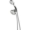 thumbnail image 2 of Delta Universal Showering Components ActivTouchÂ® Hand Shower / Shower Head Combo Pack in Stainless, 2 of 2