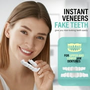Fake Teeth, Denture Teeth, Confidence Smile Temporary Teeth