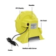 thumbnail image 2 of Air Blower Pump Fan 950 Watt 1.25HP For Inflatable Castle  Yellow, 2 of 6