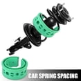 thumbnail image 3 of Unique Bargains 2pcs Green Car Coil Spring Buffer Springs Rubber Buffer Universal a Type Fit for Ford for Chevy, 3 of 6
