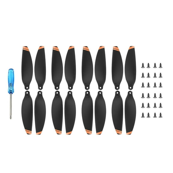 16pcs Mini 2 Replacement Propellers for DJI Mini 2 SE/Mini 2/Mini SE/Mini 4K Drone, 4726FM Blades Props Quick-Release Propeller Wing Fans Spare Quadcopters Aircraft Camera Drones Accessories,Orange
