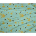 thumbnail image 4 of oneOone Polyester Lycra Fabric Honeycomb & Honey Bee Insect Printed Craft Fabric BTY 56 Inch Wide, 4 of 4