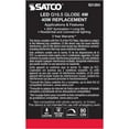 thumbnail image 5 of Satco S21204 G16.5 Globe LED Light Bulbs 4W 120V 2700K 90CRI E12 Candelabra Base Dimmable (6 Pack), 5 of 13