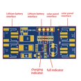 thumbnail image 4 of Módulo de control del tablero del cargador del panel solar de la carga de la batería de litio de 6v 9v 12v, 4 of 5