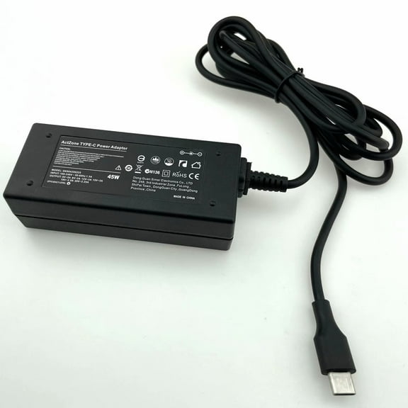 ActZone USB C AC adapter Charger for Lenovo N23 Yoga Chromebook ZA26 Thinkpad X1 20GH Lenovo Yoga 720