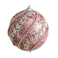 thumbnail image 2 of FastXmas Glitter Christmas Extra Large Ball Ornaments,Christmas Tree Ornaments Hanging Sequin Foam Xmas Balls Hanging Decoration for Xmas Tree Wreath Garland Home Wedding Party Decor(8CM Pink), 2 of 6