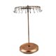 thumbnail image 4 of Estante para presentación de joyería, soporte para collares, giratorio, accesorio multiusos, organizador de joyería colgante, soporte para exhibición 41CM marrón, 4 of 8