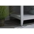 thumbnail image 5 of Elegant Decor Aubrey 36" Solid Wood Single Bathroom Vanity w/ Backsplash in Gray, 5 of 8