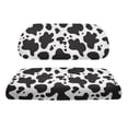 thumbnail image 2 of Pzuqiu Cow Print 2-Piece Golf Cart Seat Covers | Breathable Washable Universal Fit for Most 2-Seater Golf Carts | Durable Protective Decor, 2 of 10