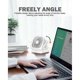 thumbnail image 5 of Upgraded Portable Fan, Small Personal Fan with Rechargeable USB, Powerful Outdoor USB Mini Fan, Quiet Desk Fan, 5 of 5