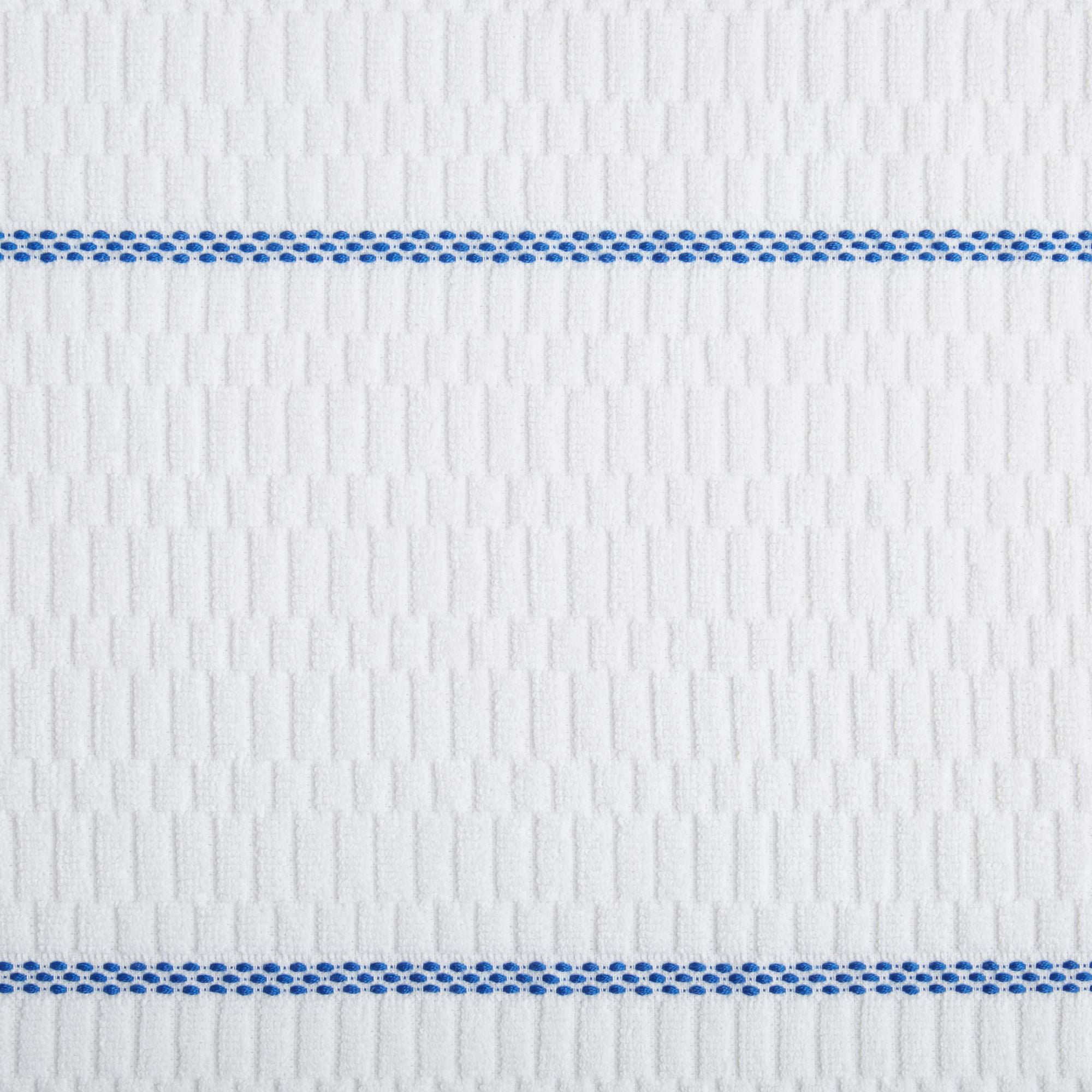 Clorox Barcode Kitchen Towel, Navy, 16"W x 28"L