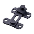 thumbnail image 1 of Door Lock 90 Degree Barn Bolt Cast Hook Window Cabinet Locks w/ Prof P4V6 R9N5, 1 of 1