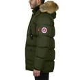 thumbnail image 3 of Men's Heavyweight Parka Jacket Coat With Detachable Hood, 3 of 7