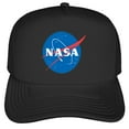 thumbnail image 2 of Nasa Official Meatball Logo Foam Snapback Trucker Hat - Unisex for Men and Women, 2 of 5