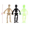 thumbnail image 4 of 5Pcs Skull Doll PVC Skeleton Zombie Toy Halloween Horror Themed Party Decor Toy, 4 of 5