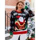 thumbnail image 2 of Suéter navideño nuevo 2024 Suéter feo para mujer Apliques bordados de Papá Noel Suéter dulce Suéter superior Otoño Invierno 39937, 2 of 5