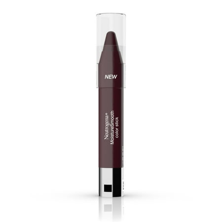 Neutrogena Moisturesmooth Color Lip Stick, 180 Deep Plum,.011 Oz.