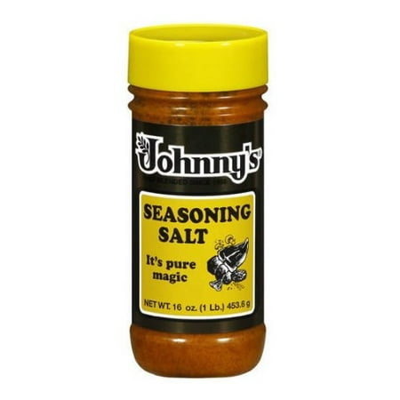 Johnnys Fine Foods, Seasoning Salt, 16 oz