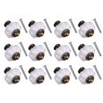 thumbnail image 1 of 12Pcs Ceramic Knobs Handle Round Drawer Knobs Ceramic Door Handle Knob for Cabinet Furniture Kitchen Home Decoration, 1 of 9
