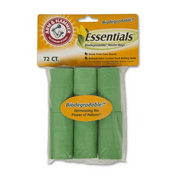 Arm & Hammer 71050 Biodegradable Waste Bag Refill, 72-Count