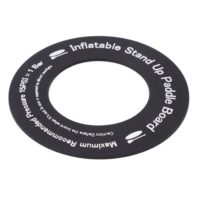 Gas Valve Adapter Gasket Wide Use Fine Workmanship Black Valve Adapter Gasket Thick Texture for Drifting Boat ANGGREK Otros