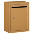 thumbnail image 1 of Salsbury Industries 2240BU Letter Box Surface Mounted USPS Access - Brass, 1 of 1