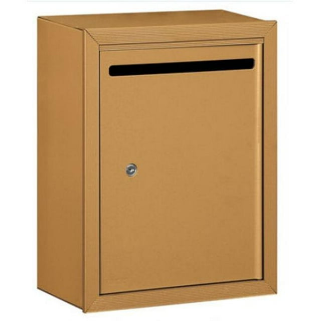 Salsbury Industries 2240BU Letter Box Surface Mounted USPS Access - Brass