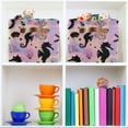 thumbnail image 6 of Storage Bins with Handle Fabric Organizer Basket Foldable Box 1 Pack Seahorse Coral Seashells 14.2x10.2x8.3, 6 of 8