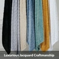 thumbnail image 6 of CBCHome Velvet Plush Jacquard Tile Throw Blanket for Couch - Buttery Soft, Cozy Throw, Cute Gifts for Women (Light Gray, 50" x 60"), 6 of 9