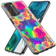thumbnail image 2 of MUNDAZE Motorola Moto G Power 2021 Hippie Tie Dye Colorful Roses Double Layer Phone Case Cover, 2 of 6