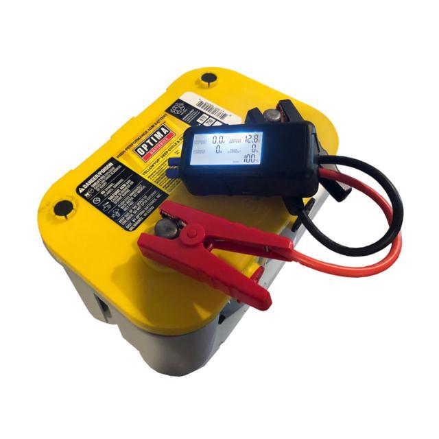 HEAVY DUTY 12 Volt MicroJump Starter Cable with Digital Battery Tester