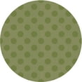 thumbnail image 1 of Ahgly Company Machine Washable Indoor Square Transitional YellowGreen Area Rugs, 3' Square, 1 of 7