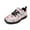 Color 1, variant on Psesaysky Strawberry Love Heart Velcro Sneakers Light Breathable Non Slip Durable Sports Shoes for Little Girls Size 11-15