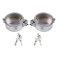 thumbnail image 1 of 2 PCS Upgrade Semi Truck Locking Fuel Cap Cover, for, 1 of 5