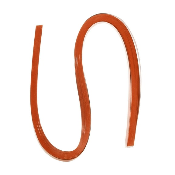 Quilling Strips Paper 60pcs 3mm 54cm Origami Paper Quilling Strip for Art DIY Craft Christmas Metallic Orange