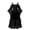 Black, variant on HNKMDK Adult Women's Medieval Dress Renaissance Retro Gothic Bell Sleeves Halloween Cosplay Costume(Black,S)