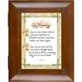 thumbnail image 2 of 10" Brown and Purple Love Themed Remembrance Keepsake Box, 2 of 6
