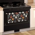 thumbnail image 3 of 2 Pcs Funny Kitchen Towels,Autumn Halloween Scene Pattern Microfiber Dish Towels,Kitchen Tea Towels,Kitchen Towel Set (18" X 26"), 3 of 7