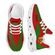 thumbnail image 1 of Zapatillas de baloncesto ligeras y modernas con diseño de la bandera de Kenia para exteriores, cómodas y resistentes a los golpes, con plataforma y cuchillas., 1 of 6