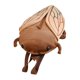 thumbnail image 2 of Mochila de peluche de cigarra ligera con forma de caricatura, juguete de peluche suave para niñas y niños Marrón, 2 of 8