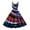 Wine, variant on Women's 4th of July Patriotic Dress, Women Retro Punk Style Off-Shoulder Dress, Independence Day American Flag Printed Bodycon Mini Skirt,Black L