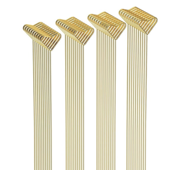 40 PCS Floral Card Holder Picks - Flower Card Holder Sticks for Bouquets, Wedding Centerpieces, Photo Holder Sticks