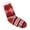 Blizzard Red, variant on Women's Winter Sherpa Socks Plush Fleece Lined Chirstmas Stocking Slipper Sox