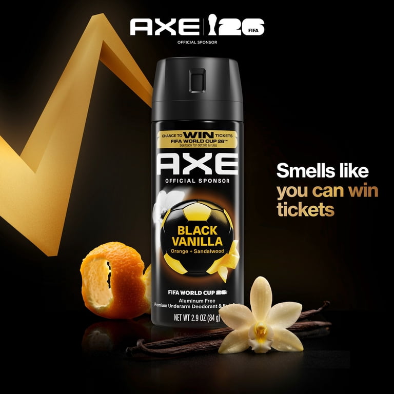 AXE Fine Fragrance Collection Body Spray 72 Hour Freshness Black