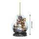thumbnail image 3 of Adorno de muñeco de nieve | Colgante de bola de cristal acrílico con diseño de copo de nieve para decoración de árbol de Navidad, decoración colgante para el hogar, la oficina o el coche, 3 of 6