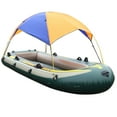 thumbnail image 3 of Wosthever Toldo de barco parasol a prueba de lluvia canoa inflable barco yate Kayak protector solar parasol Protector toldo pesca canoa Deportes acuáticos 3 personas, 3 of 6