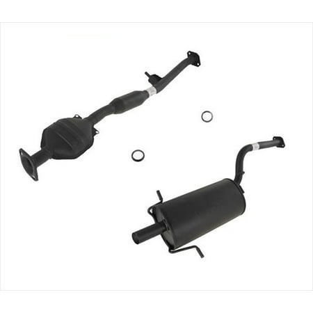Extension Pipe Resonator & Rear Muffler fits for Subaru Forester Non Turbo 03-05